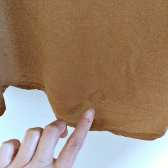 TOBI Lace Up Brown Tank Midi Dress Size Small - Picture 7 of 7